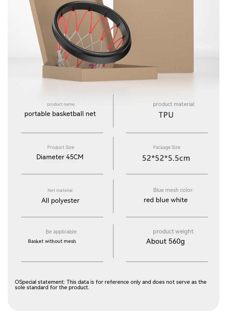 Portable Basketball Net Frame