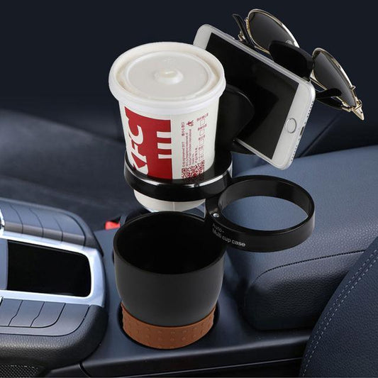 Auto Becherhalter Auto-Styling Auto Lkw Getränk Wasser Becher Flasche Dose Halter Türmontage Ständer ABS Gummi Getränkehalter