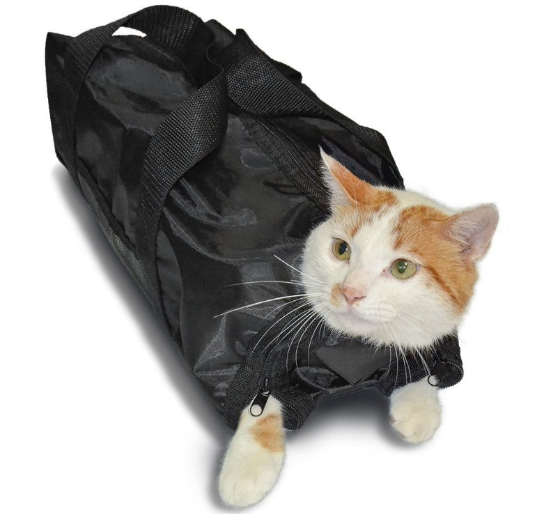 Haustier-Badebeutel Hund Tragetasche Katze Krallen schneiden