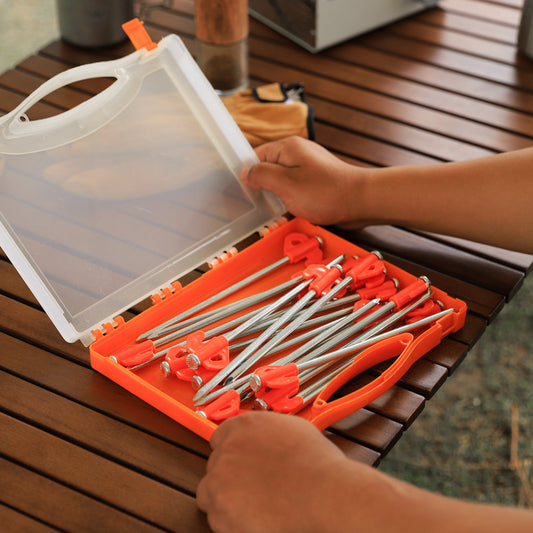 Tragbares Outdoor-Zelt-Nagel Camping Winddicht