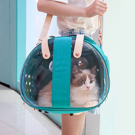 Doppelter Fisch Transparente Hundetasche Welpen Katze Cane Rucksack Zubehör Dinge Accessoires Tasche Produkte Kleine Käfig Haustier Tier Sitzbett Doppelter Fisch Transparente Hundetasche Welpen Katze Cane Rucksack Zugang