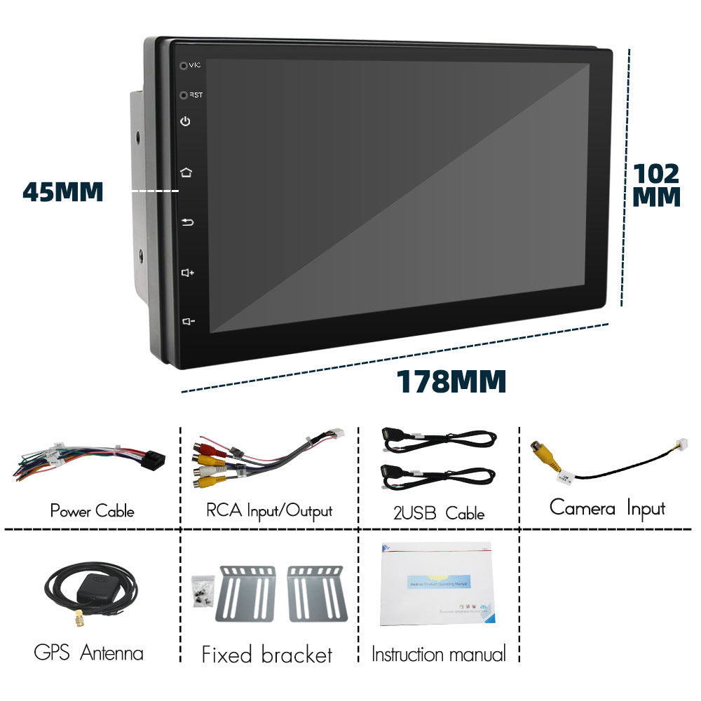 Universeller Computer Carplay Navigation MP5 Player GPS Navigation Integriertes Radio