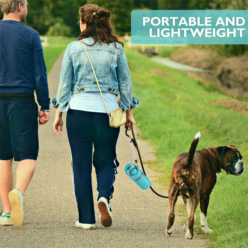 Tragbarer leichter Hundekot-Schaufel mit integriertem Kotbeutelspender, Acht-Klaue-Schaufel für Haustier-Toilettenpicker, Haustierprodukte