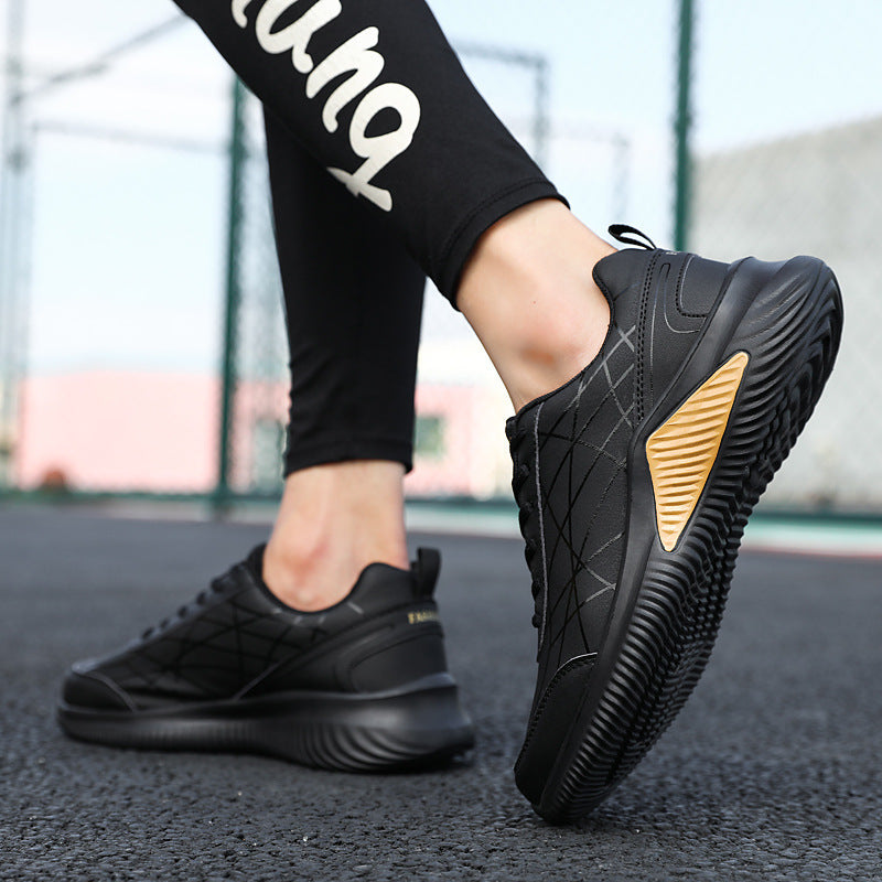 Lässige Leder Sportliche Lässige Lauf Daddy Schuhe
