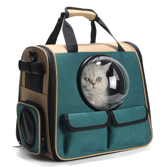 Haustier-Rucksack Raumtasche für Hunde und Katzen Reisetasche Haustierkäfige
