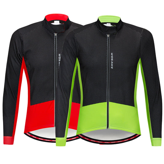 Herbst- und Winter-Radbekleidung Fleece warme Jacke