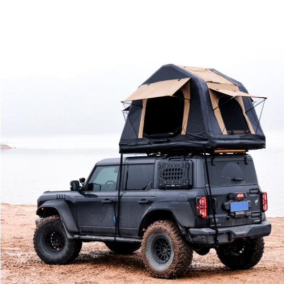 Faltbares 2-3 Personen Amphibisches Aufblasbares Auto-Dachzelt Für Camping Outdoor Glamping Campingzelt Für SUV,Truck