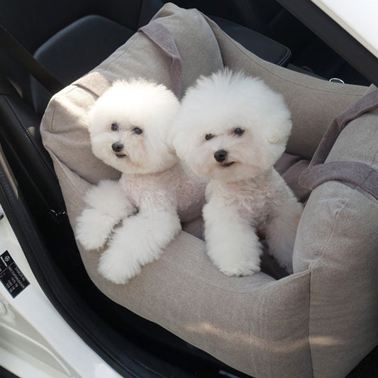 Haustier Hund Auto Trägersitz Wasserdicht Korb Tragbarer Autositz Sicherheit Reisen Netz Hängende Taschen Atmungsaktive Betten & Sofas