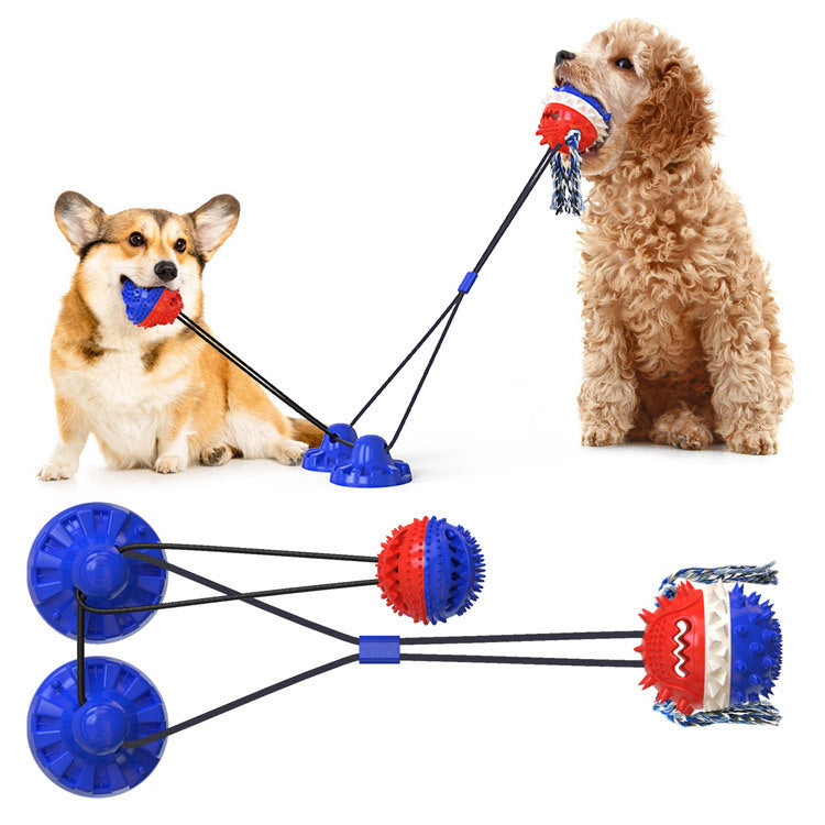 Powerful Sucker Dog Toy and si