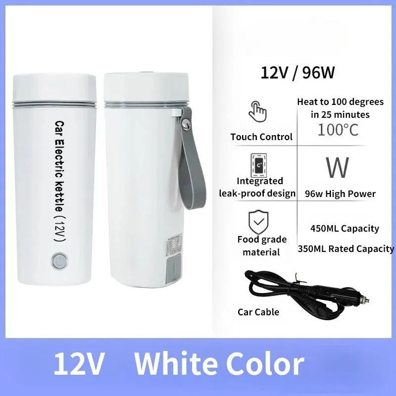 Elektrischer Auto Wasserkocher Becher Schnelles Heizen Heizflasche Für Reisen Kaffee Tee