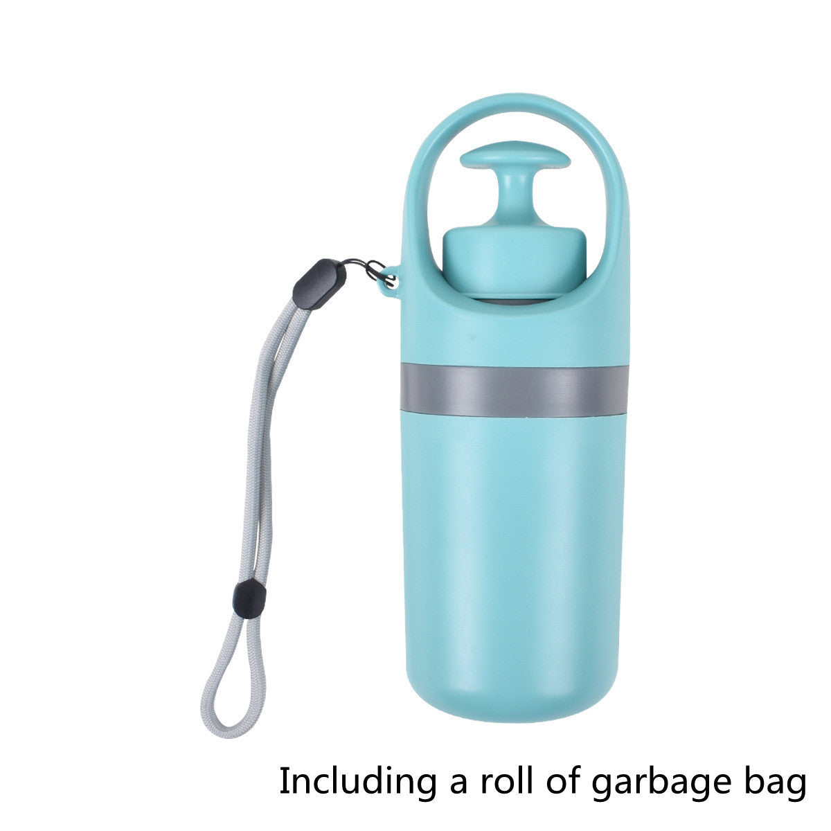 Tragbarer leichter Hundekot-Schaufel mit integriertem Kotbeutelspender, Acht-Klaue-Schaufel für Haustier-Toilettenpicker, Haustierprodukte