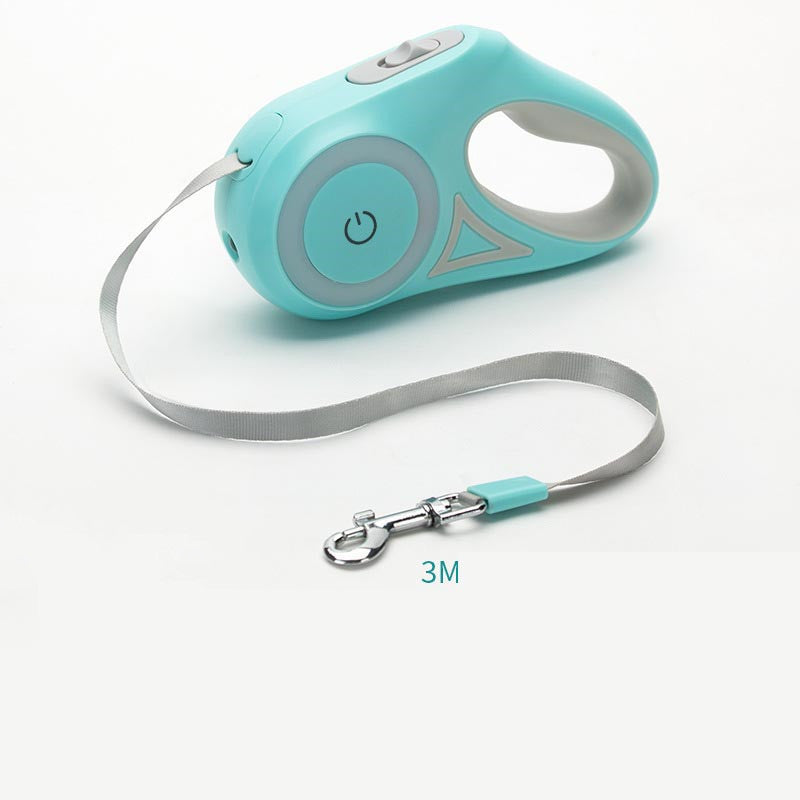 Hundeleine Ausziehbare Leine Und Hundehalsband Spotlight Automatische Haustier Hund Katze Zugseil Für Kleine Mittelgroße Hunde Haustierprodukt