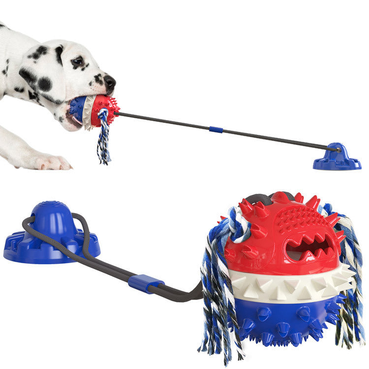 Powerful Sucker Dog Toy and si