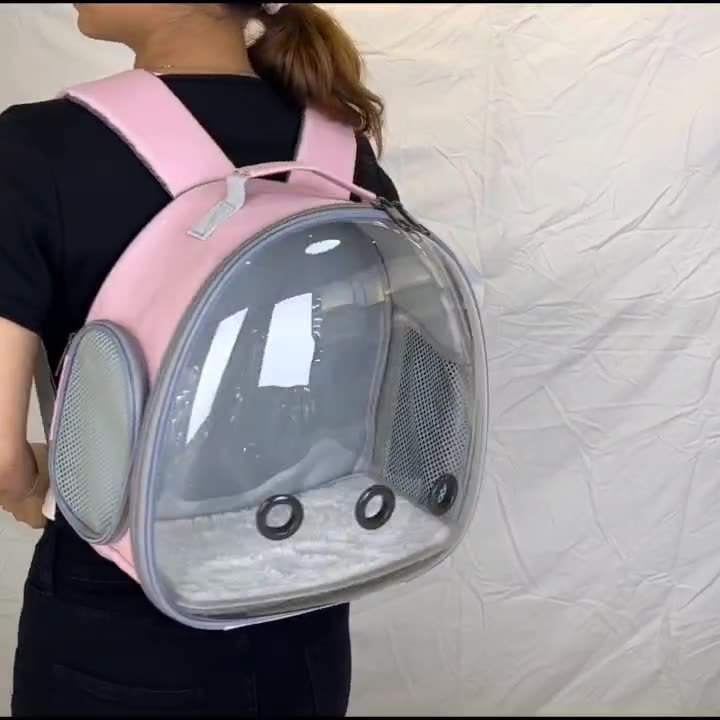 Haustier-Rucksack Hamster-Tragetasche Transparent Kleine Tiertragetasche Meerschweinchen-Rucksack Zuckergleiter Frettchen Haustiertasche Kaninchen Käfig