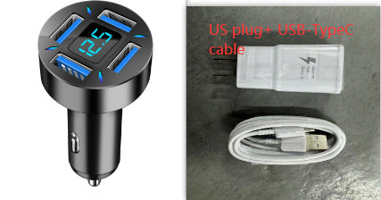Vier-Port-Autoladegerät 4USB-Autoladegerät
