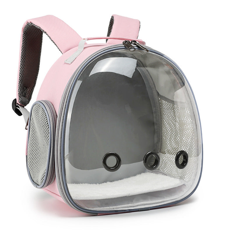 Haustier-Rucksack Hamster-Tragetasche Transparent Kleine Tiertragetasche Meerschweinchen-Rucksack Zuckergleiter Frettchen Haustiertasche Kaninchen Käfig