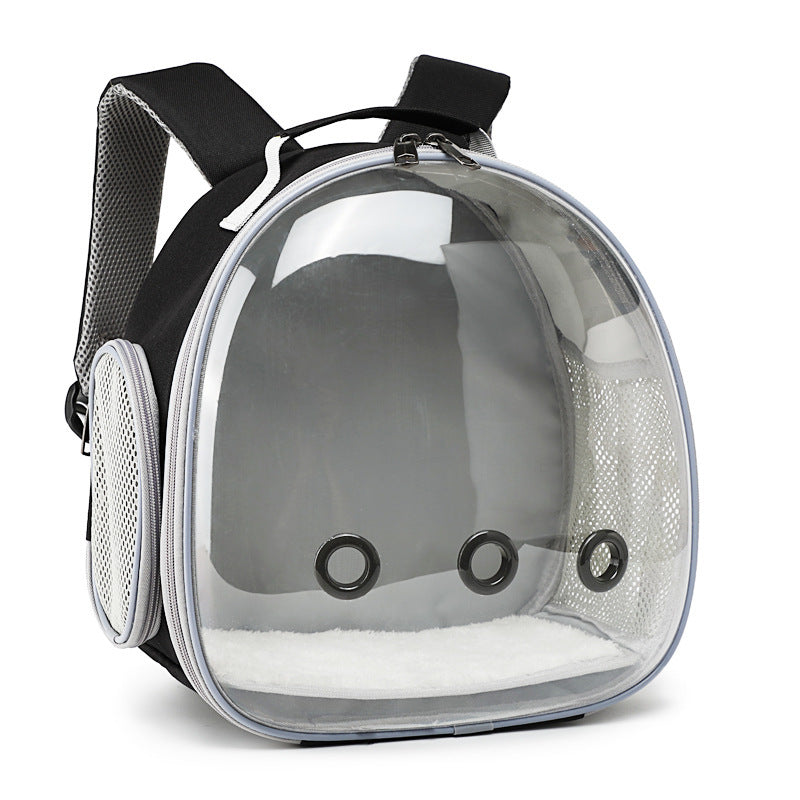 Haustier-Rucksack Hamster-Tragetasche Transparent Kleine Tiertragetasche Meerschweinchen-Rucksack Zuckergleiter Frettchen Haustiertasche Kaninchen Käfig