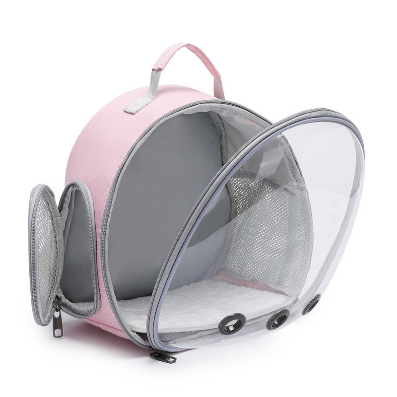 Haustier-Rucksack Hamster-Tragetasche Transparent Kleine Tiertragetasche Meerschweinchen-Rucksack Zuckergleiter Frettchen Haustiertasche Kaninchen Käfig