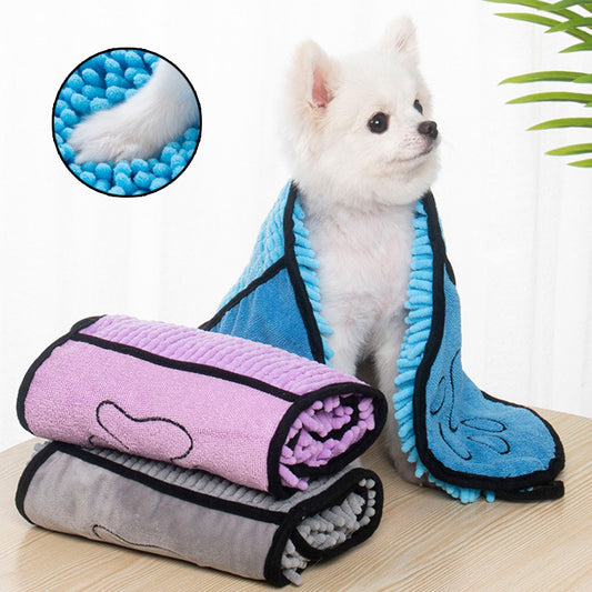 Hunde Katzen Handtücher Superabsorbierender Hundebademantel Mikrofaser-Badetücher Schnell trocknendes Katzenhandtuch für Haustiere Handtuch Hundehandtücher Haustierprodukte