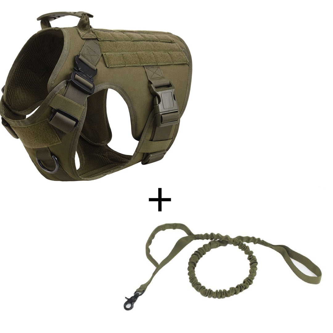 Outdoor Taktische Hundeweste mit Leinen