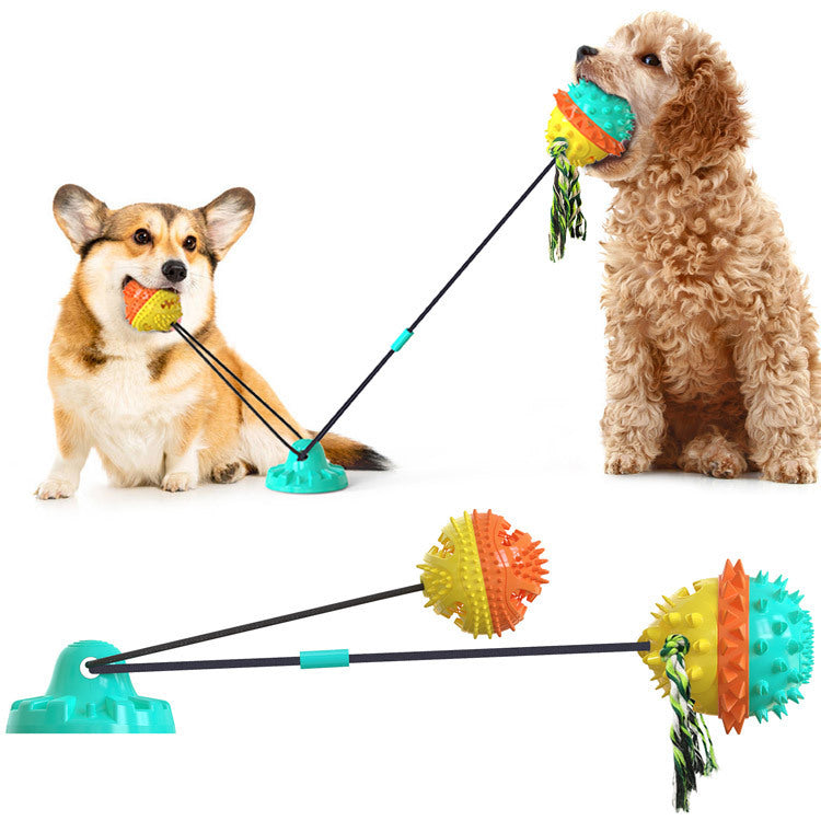 Powerful Sucker Dog Toy and si