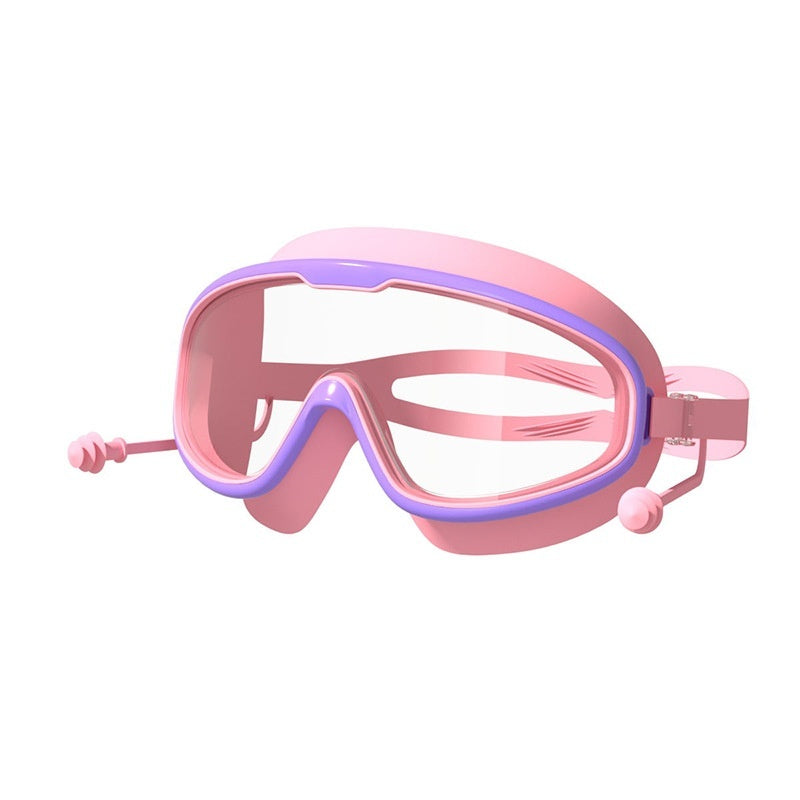 Schwimmbrille Große Rahmen Wasserdicht Anti-Beschlag Schwimmbrille